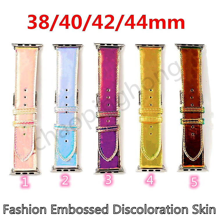 Luxury Designer Embossing Strap Men and Women WatchBand Epidermal Discoloration For IPhone Watch Band 42mm 38mm 40mm 44mm Iwatch 3 4 5 Bands
Luxury Designer Embossing Strap Men and Women WatchBand Epidermal Discoloration For IPhone Watch Band 42mm 38mm 40mm 44mm Iwatch 3 4 5 Bands