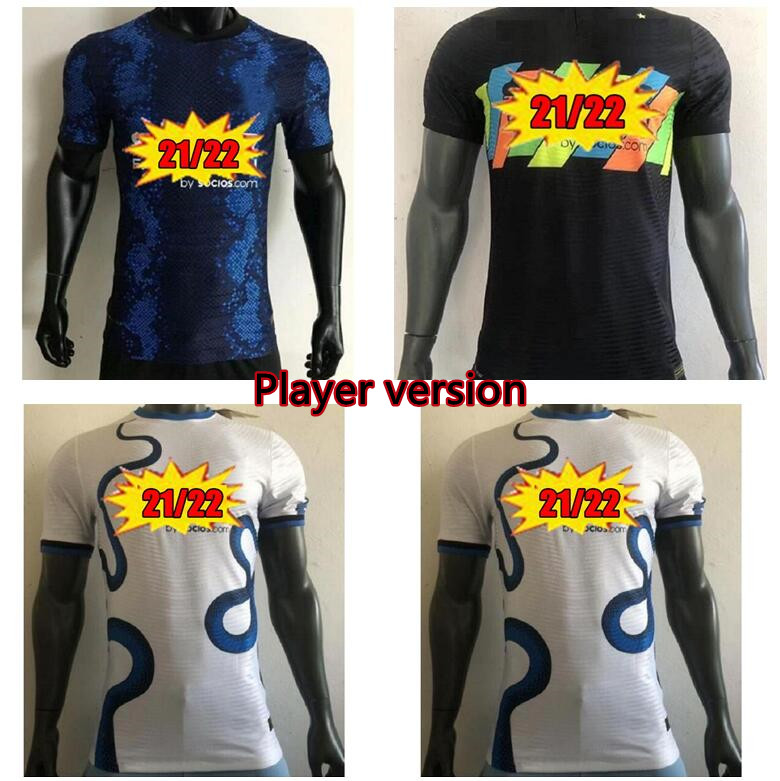 New INTER 21 22 adult Men Player version soccer jersey home away 3rd LUKAKU MILAN VIDAL BARELLA LAUTARO ERIKSEN ALEXIS football shirt, Black;yellow
New INTER 21 22 adult Men Player version soccer jersey home away 3rd LUKAKU MILAN VIDAL BARELLA LAUTARO ERIKSEN ALEXIS football shirt, Black;yellow