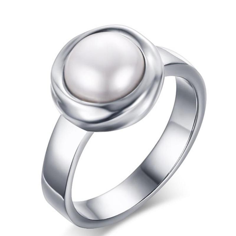 Cluster Rings Fashion Concise Pearl For Women Titanium Stainless Steel White Gold Color Wedding Engagement Jewelry Bijoux Accessory Gift
Cluster Rings Fashion Concise Pearl For Women Titanium Stainless Steel White Gold Color Wedding Engagement Jewelry Bijoux Accessory Gift