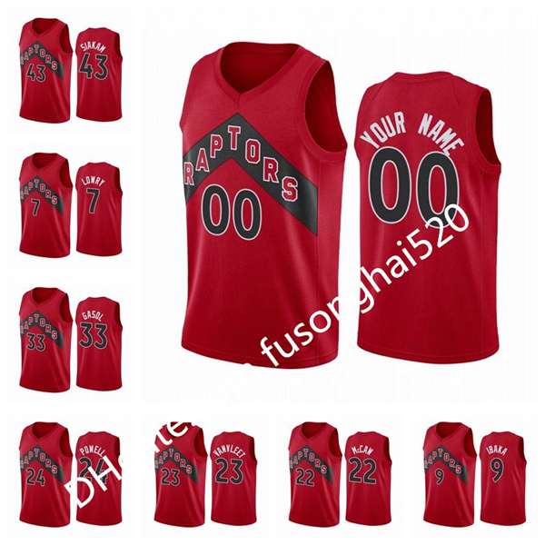 Print Men's Women kids Any player Marc Gasol 33 Fred VanVleet 23 Kyle Lowry 7 Earned Serge Ibaka Pascal Siakam Custom Basketball Jersey, Black;red
Print Men's Women kids Any player Marc Gasol 33 Fred VanVleet 23 Kyle Lowry 7 Earned Serge Ibaka Pascal Siakam Custom Basketball Jersey, Black;red