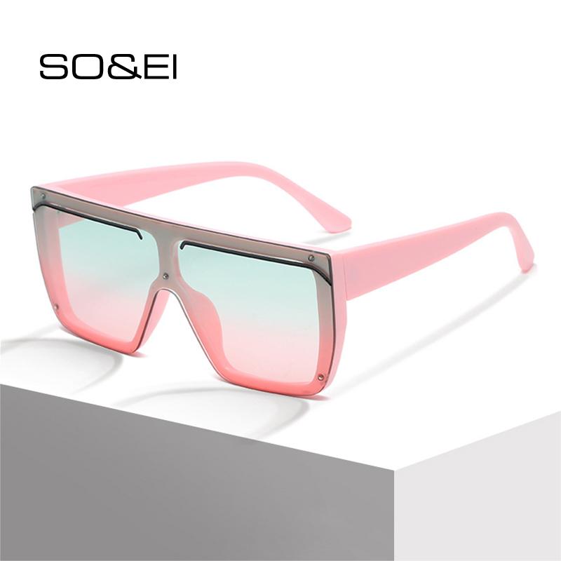 Sunglasses SO&EI Fashion Oversized Square Women Vintage Gradient One Piece Lens Eyewear Men Nails Sun Glasses Shades UV400
Sunglasses SO&EI Fashion Oversized Square Women Vintage Gradient One Piece Lens Eyewear Men Nails Sun Glasses Shades UV400