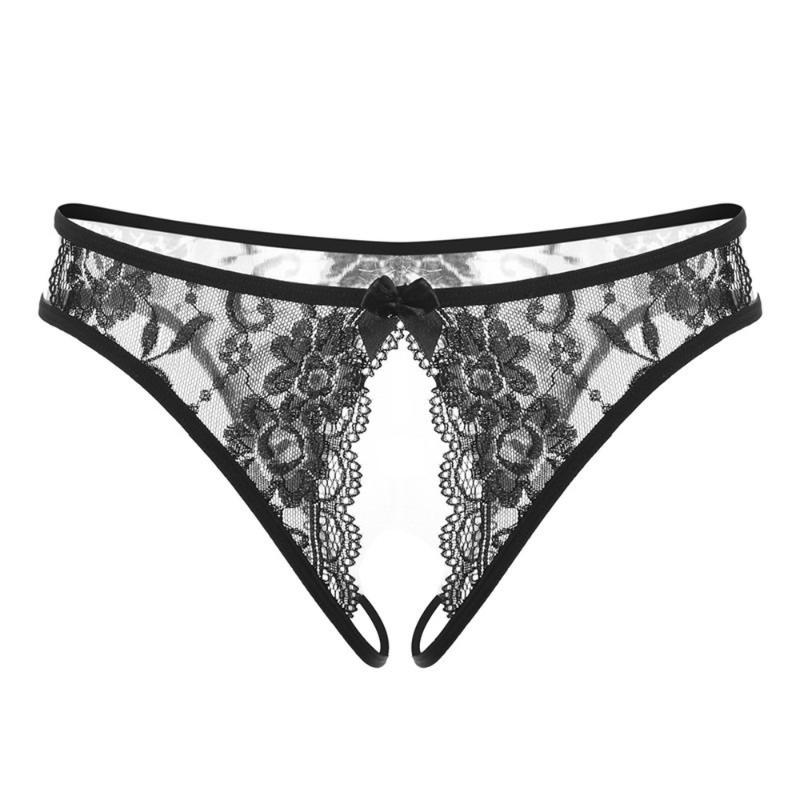 Women's Panties For Keeps Women Sexy Lingerie Thong Open Crotch Lace T-back Bow Underwear Crotchless Pants Back Underpants Briefs, Black
Women's Panties For Keeps Women Sexy Lingerie Thong Open Crotch Lace T-back Bow Underwear Crotchless Pants Back Underpants Briefs, Black