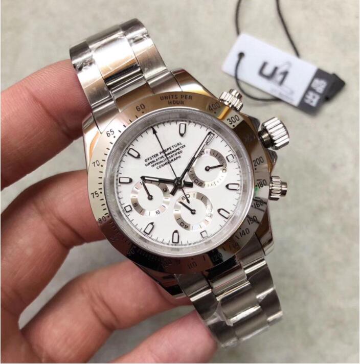 U1 Factory men Watch Steel All Subdials Working 116519 116500 40mm Automatic Mechanical Movement Sapphire Glass Mens Ceramic Bezel Gray Dial Watches, Slivery;brown
U1 Factory men Watch Steel All Subdials Working 116519 116500 40mm Automatic Mechanical Movement Sapphire Glass Mens Ceramic Bezel Gray Dial Watches, Slivery;brown