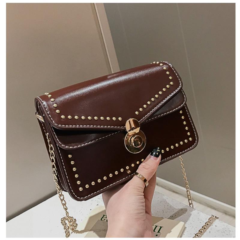 Ladies Shoulder Bag Luxury Handbags Women Bags Designer Version Luxury Wild Girls Small Square Messenger Bag Bolsa Feminina #SRN, Black
Ladies Shoulder Bag Luxury Handbags Women Bags Designer Version Luxury Wild Girls Small Square Messenger Bag Bolsa Feminina #SRN, Black