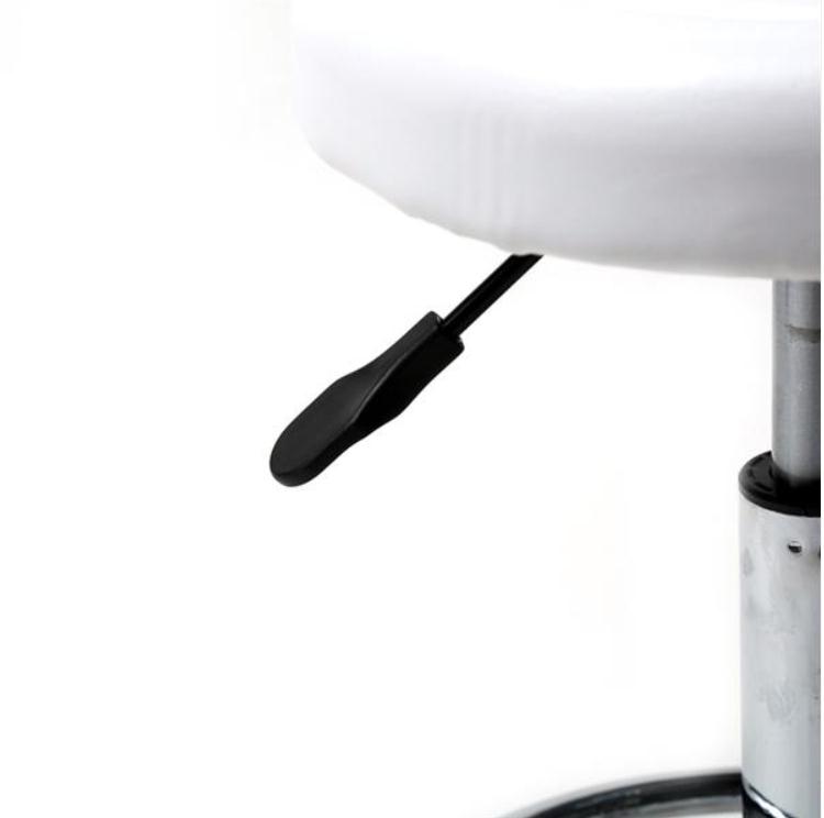 2022 Furniture Fashion Round with Lines Rotation Bar Stool White chairs desk