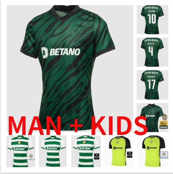 Sporting CP 21 22 Lisboa soccer jersey third white Lisbon Vietto COATES ACUNA home away 2021 2022 Clube de football shirt maillots men kids kit tops
Sporting CP 21 22 Lisboa soccer jersey third white Lisbon Vietto COATES ACUNA home away 2021 2022 Clube de football shirt maillots men kids kit tops