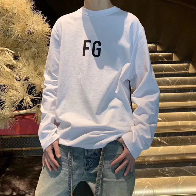 2021 New Long Sleeve Fg Letter Fog t Shirt Men Women Essentials Fashion T-shirt Tees Gjvh
2021 New Long Sleeve Fg Letter Fog t Shirt Men Women Essentials Fashion T-shirt Tees Gjvh