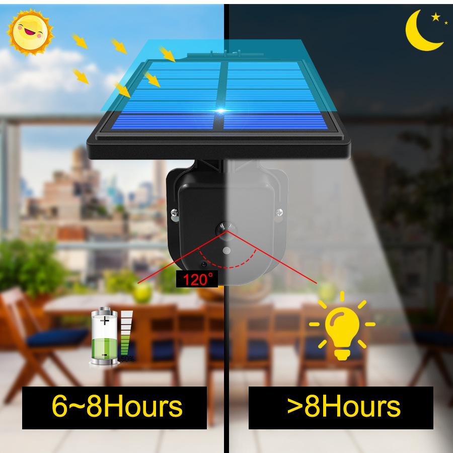 30 LED Bending Solar Lamp with Four Modes Outdoor Waterproof Solar Light Security Lighting for House Wall Street Yard Garden