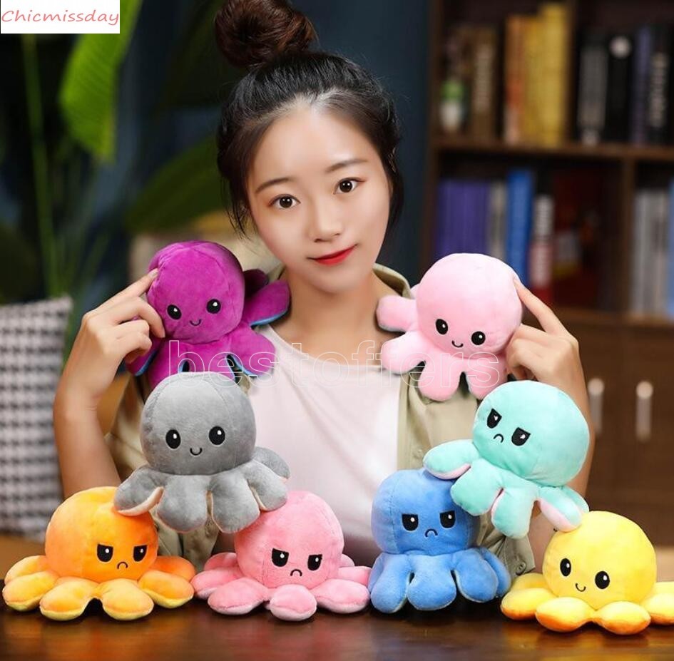 UPS Octopus Toys Reversible Flip Stuffed Plush Doll Soft Simulation Reversible Plush Toys Color Chapter Plush Doll Child Xmas Gift FY7309
UPS Octopus Toys Reversible Flip Stuffed Plush Doll Soft Simulation Reversible Plush Toys Color Chapter Plush Doll Child Xmas Gift FY7309