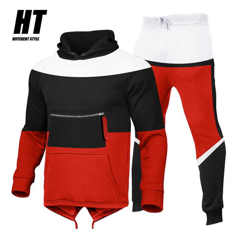 Hooded Patchwork Men's Sportswear Sets Spring Autumn Thick Casual Brand Tracksuit Men 2 Piece+Sweatpants Fashion Sweat Suit Male 210603, Cjw373red
Hooded Patchwork Men's Sportswear Sets Spring Autumn Thick Casual Brand Tracksuit Men 2 Piece+Sweatpants Fashion Sweat Suit Male 210603, Cjw373red