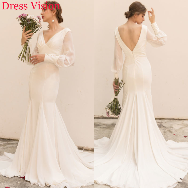 2021 Simple Satin V-neck Wedding Vestidos Novia Robe Marie Formal Gown Vestido Festa De Casamento Z7hr, Same as image
2021 Simple Satin V-neck Wedding Vestidos Novia Robe Marie Formal Gown Vestido Festa De Casamento Z7hr, Same as image