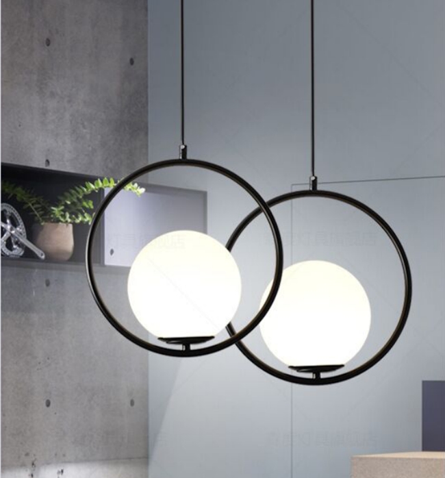 Spherical glass pendant lamp, Nordic style, modern, led, for living room, in bronze, black, chrome PL3015Y
Spherical glass pendant lamp, Nordic style, modern, led, for living room, in bronze, black, chrome PL3015Y