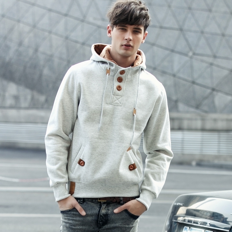 Men's Autumn Winter Casual Hoodies Men Fashion Sweatshirt Long Sleeve Hoodies Capucha Cloak Hooded Male Sudaderas Hombre 107 201020