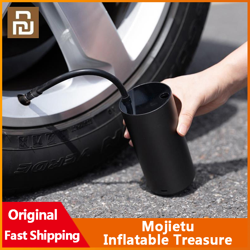 Original Xiaomi Youpin Smart Mojietu Inflatable Treasure Fast Inflation Portable Tire Inflator Suitable for Bicycles, Basketball
Original Xiaomi Youpin Smart Mojietu Inflatable Treasure Fast Inflation Portable Tire Inflator Suitable for Bicycles, Basketball