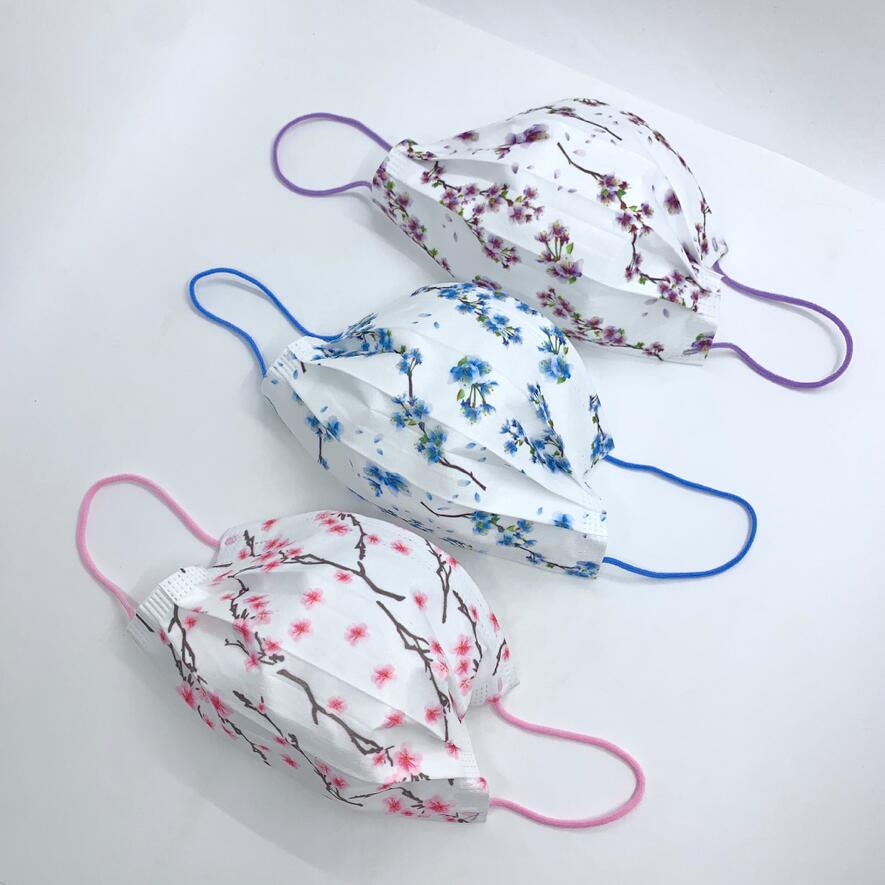 3 Layer 95% Filtration Efficiency Adult Children Sakura Printing Disposable Face Masks Dustproof Prevention Influenza Face Mouth Mask
3 Layer 95% Filtration Efficiency Adult Children Sakura Printing Disposable Face Masks Dustproof Prevention Influenza Face Mouth Mask