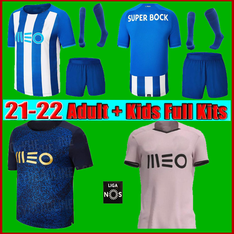 men + kids kit 21 22 porto soccer jerseys Otavio home away third 2021 2022 Sergio Oliveira Mehdi Moussa Mateus Evanilson PEPE fourth football shirt
