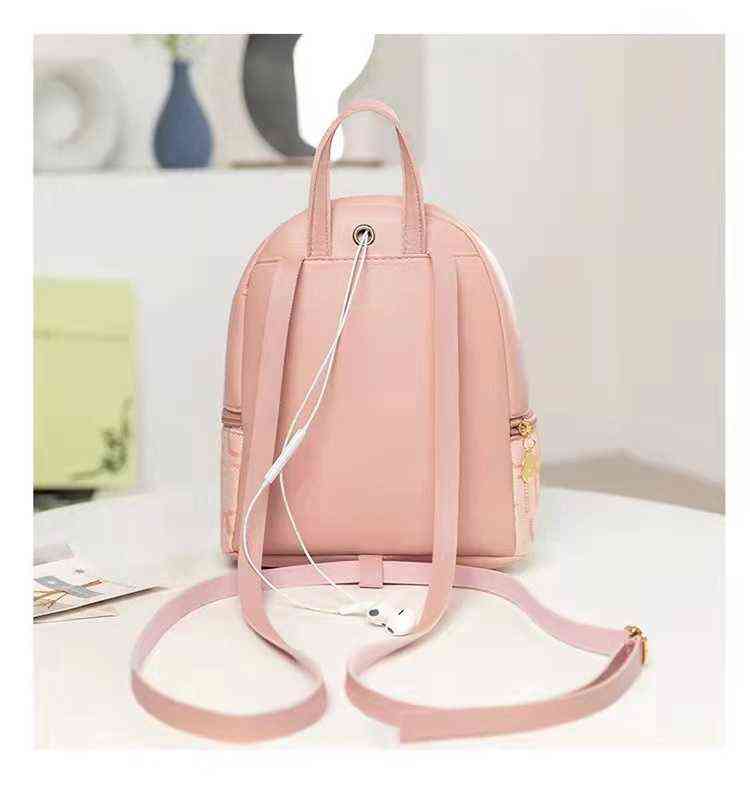 Women's new letter printed shoulder small backpack fashion casual mobile phone bag Y1105