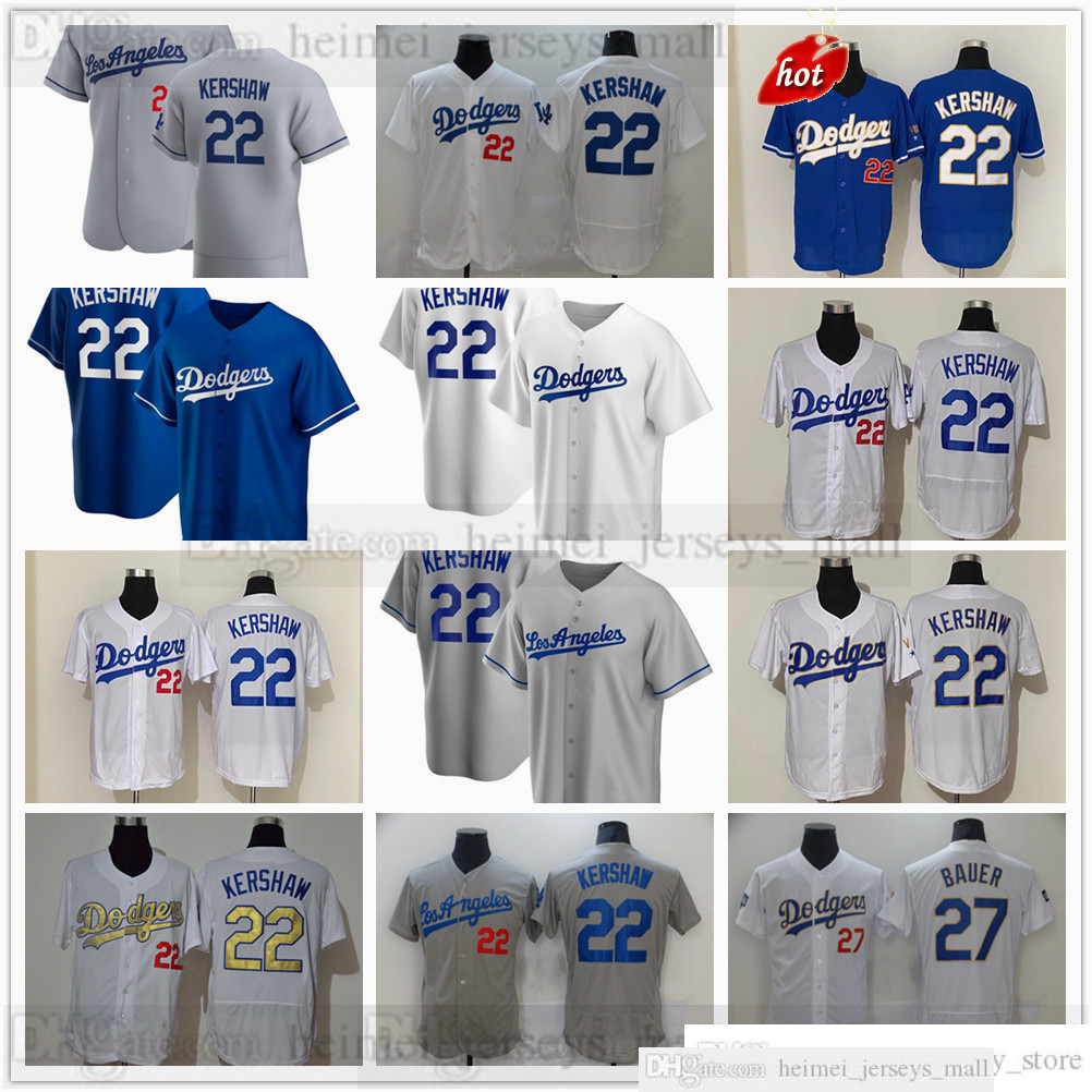 2022 Baseball Jerseys 22 Clayton Kershaw 27 Trevor Bauer Jersey Top Quality Stitched Black White Blue Gold Grey Gray Man Size S-XXXL, Same as picture
2022 Baseball Jerseys 22 Clayton Kershaw 27 Trevor Bauer Jersey Top Quality Stitched Black White Blue Gold Grey Gray Man Size S-XXXL, Same as picture