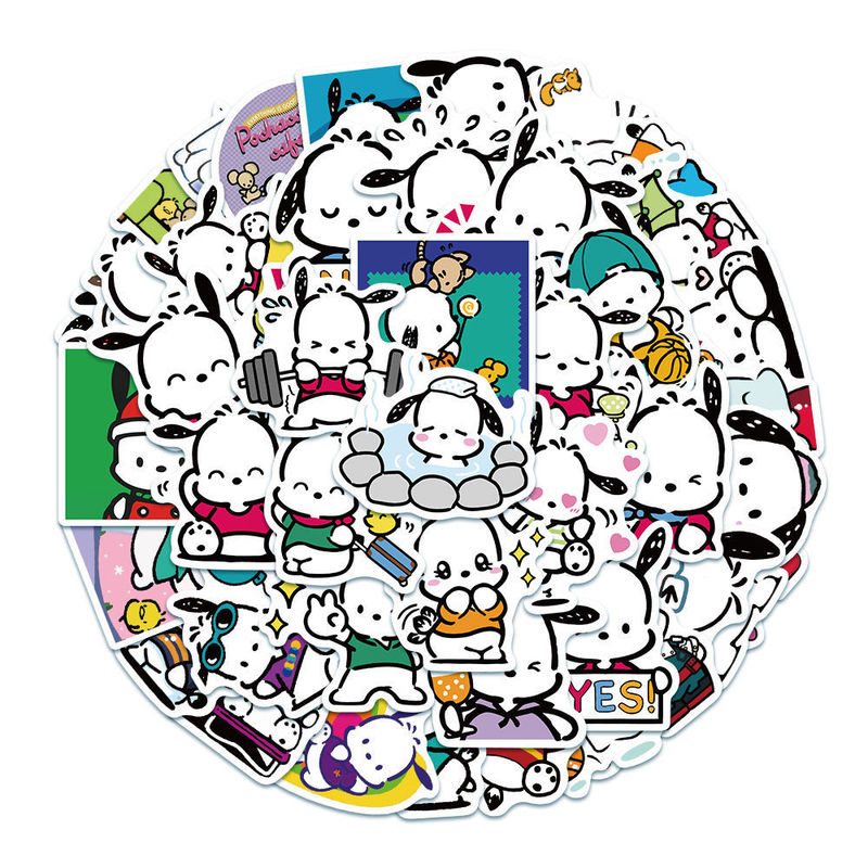 Pochacco Cartoon 50 Cartoon Print Stickers High-quality Waterproof and Repeatable Paste
Pochacco Cartoon 50 Cartoon Print Stickers High-quality Waterproof and Repeatable Paste