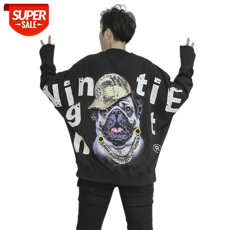 New Darkly Stylish Back Printed Men's Loose Sweatshirts Hip Hop Autumn Male Youth Punk Pullover Batwing Sleeve Tops Sportswear #4X6M, Black
New Darkly Stylish Back Printed Men's Loose Sweatshirts Hip Hop Autumn Male Youth Punk Pullover Batwing Sleeve Tops Sportswear #4X6M, Black