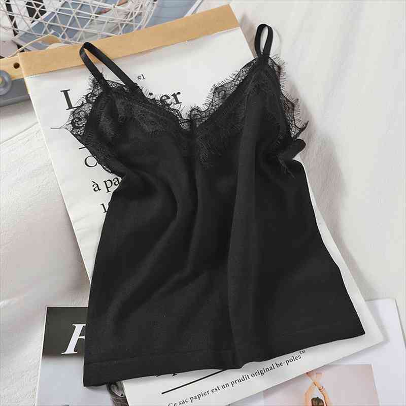 underwear silky adjustable straps women tank satin laced up crop for summer, White
underwear silky adjustable straps women tank satin laced up crop for summer, White