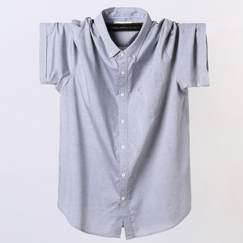2021 New Summer Luxury Male Shirt Makes Short Sleeves Pure Casual Cotton Loose Blue Men's Shirts Plus Size 6xl H15r
2021 New Summer Luxury Male Shirt Makes Short Sleeves Pure Casual Cotton Loose Blue Men's Shirts Plus Size 6xl H15r