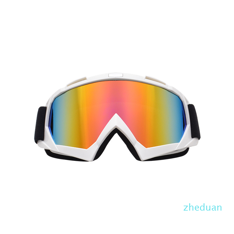 Ski Goggles Winter Motorbike Snow Sports Cross-Country Snowmobile Goggle Sunglasses Anti-Fog UV Men Interchangeable Lens Glasses