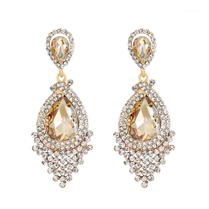 Stud Fashion Brilliant Glass Tassel Earrings For Women Vintage Shiny Waterdrop Retro Wedding Party, Golden;silver
Stud Fashion Brilliant Glass Tassel Earrings For Women Vintage Shiny Waterdrop Retro Wedding Party, Golden;silver