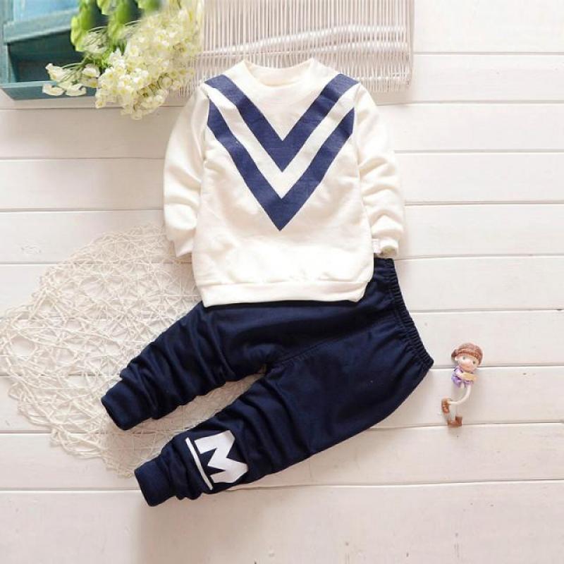Clothing Sets Spring Autumn Boys Children's Costumes Long Sleeve Cotton Letter Sweatshirt Top+Pants 2Pcs Sports Casual Suit 0-4T, White
Clothing Sets Spring Autumn Boys Children's Costumes Long Sleeve Cotton Letter Sweatshirt Top+Pants 2Pcs Sports Casual Suit 0-4T, White
