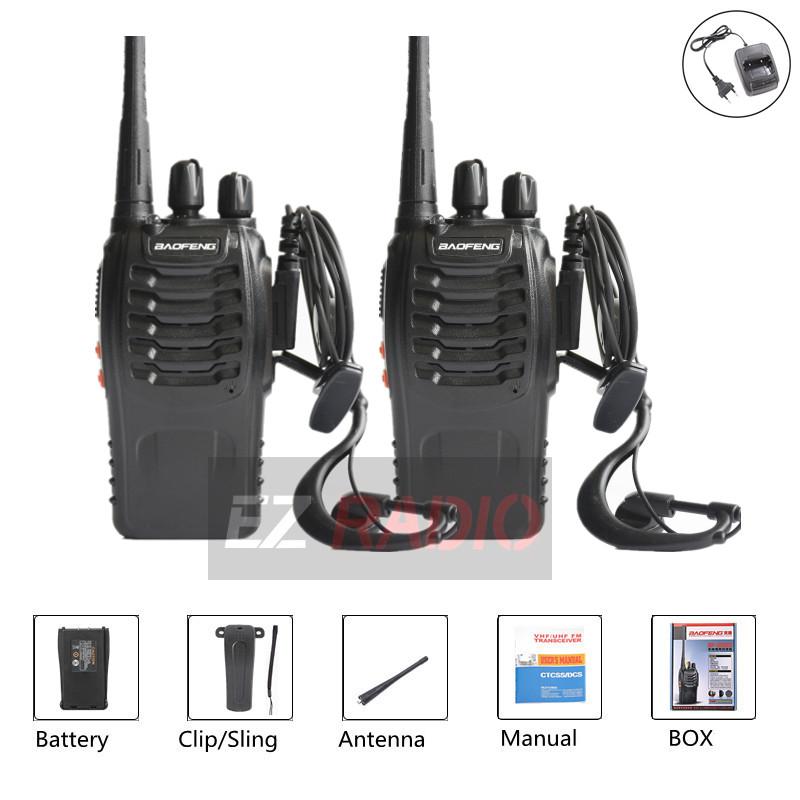 Walkie Talkie 888S 2PCS Powerful 5W Two-way Radio Portable UHF 400-470MHz 16CH Comunicador Transmitter Transceiver
Walkie Talkie 888S 2PCS Powerful 5W Two-way Radio Portable UHF 400-470MHz 16CH Comunicador Transmitter Transceiver