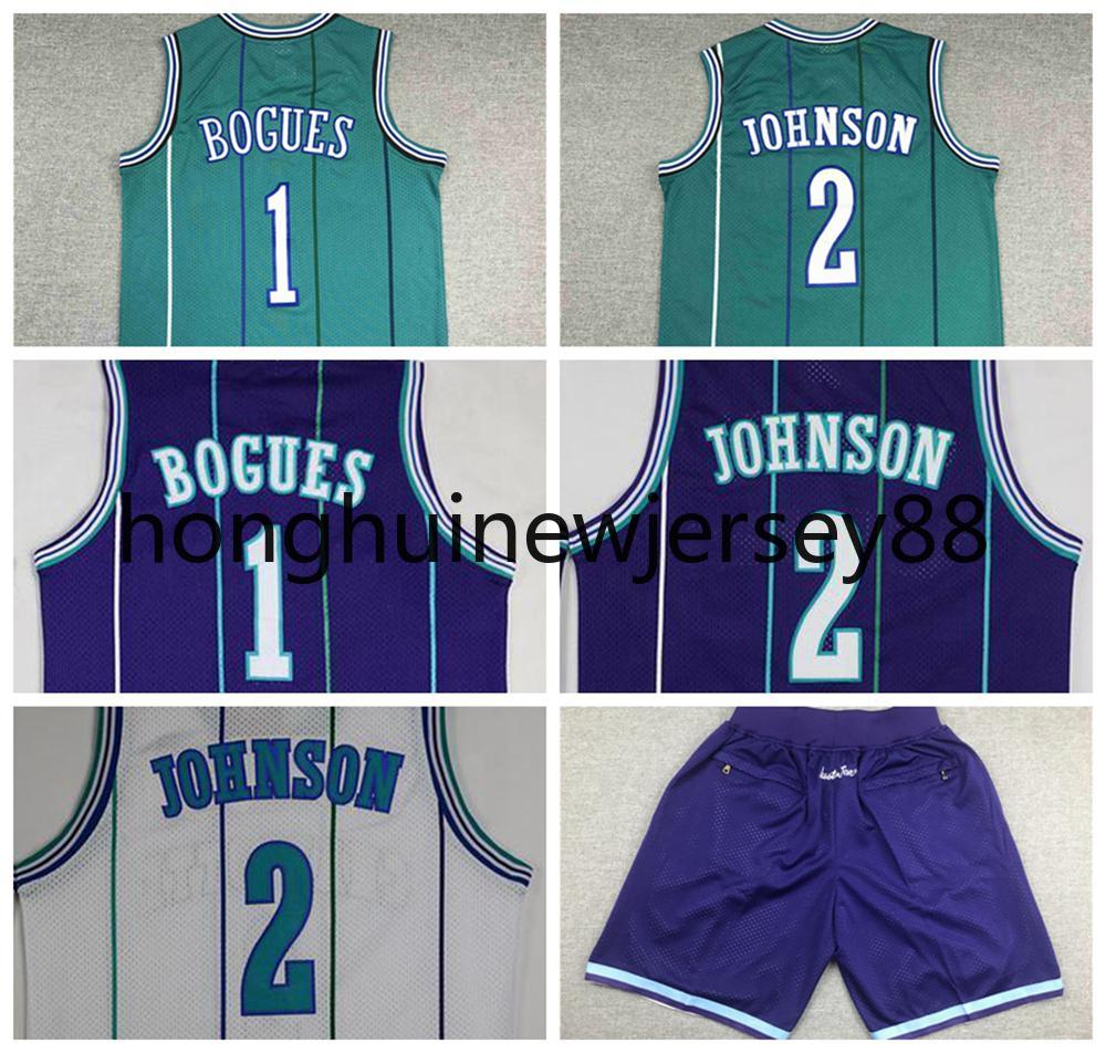 Retro Muggsy Bogues Larry Johnson Charlotte Basketball Jersey 3 Colors All Stitched High Quality, As picture show1
Retro Muggsy Bogues Larry Johnson Charlotte Basketball Jersey 3 Colors All Stitched High Quality, As picture show1
