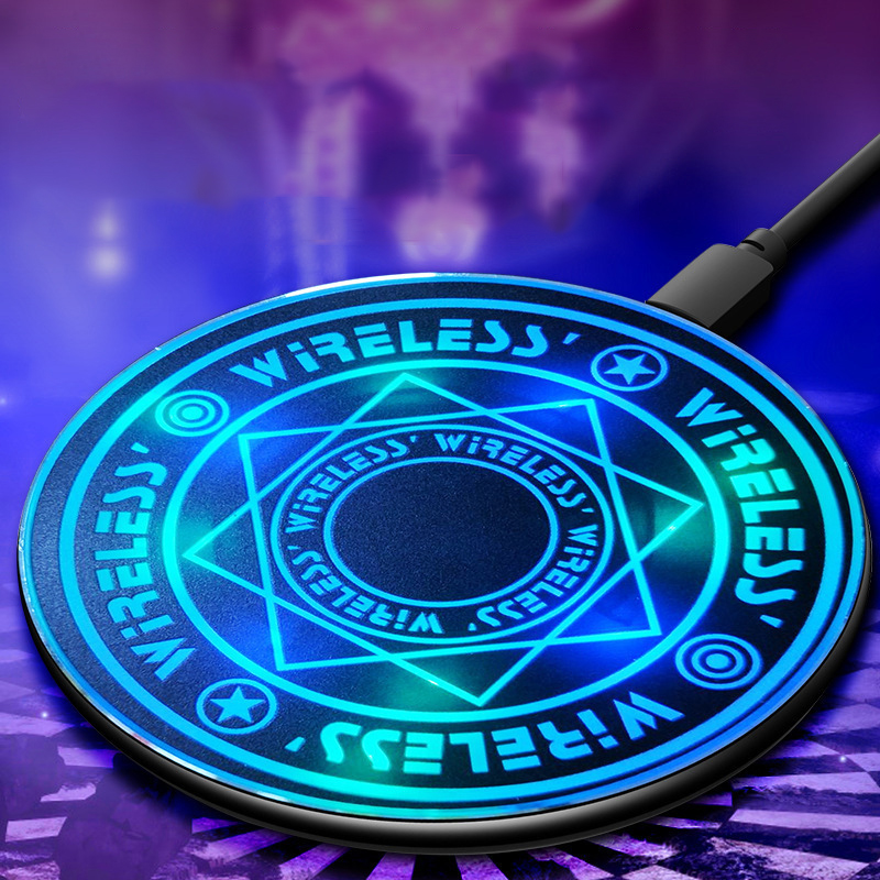 Magic Array Wireless Charger 10W Qi Fast Charging Pad Phone Charge For iPhone 13 12 11 8 Samsung S10 21Magic Circle Desktop
Magic Array Wireless Charger 10W Qi Fast Charging Pad Phone Charge For iPhone 13 12 11 8 Samsung S10 21Magic Circle Desktop
