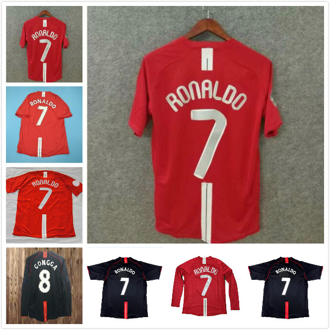 Manchester United soccer jersey RONALDO Rooney Saha RETRO 2007 2008 CHEMISE UNIE FOOTBALL 07 08 Maillot de foot Tévez classique Nani MAN UTD, Black;yellow
Manchester United soccer jersey RONALDO Rooney Saha RETRO 2007 2008 CHEMISE UNIE FOOTBALL 07 08 Maillot de foot Tévez classique Nani MAN UTD, Black;yellow