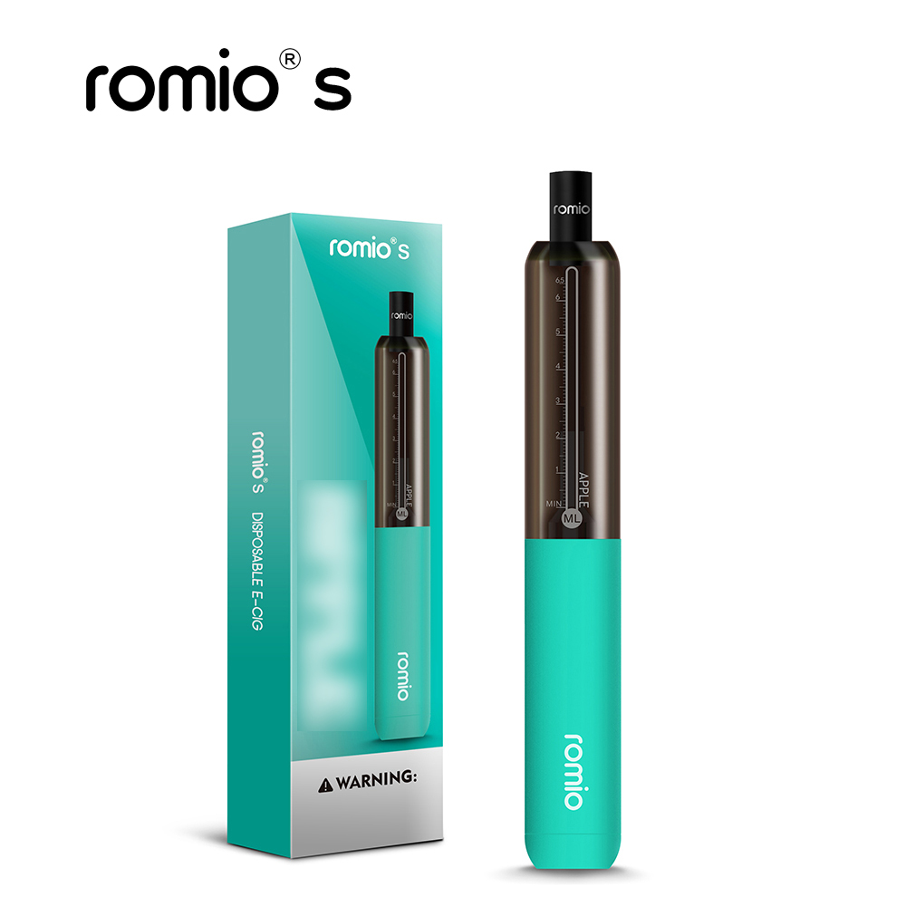 Romio Disposable E Cigarette Vape 12 Colors 6.5ml Pod Cartridge 450mAh 2000 Puffs 2% Portable E-Cig Starter Kit Mesh Coil Heat Element Atomizer
Romio Disposable E Cigarette Vape 12 Colors 6.5ml Pod Cartridge 450mAh 2000 Puffs 2% Portable E-Cig Starter Kit Mesh Coil Heat Element Atomizer