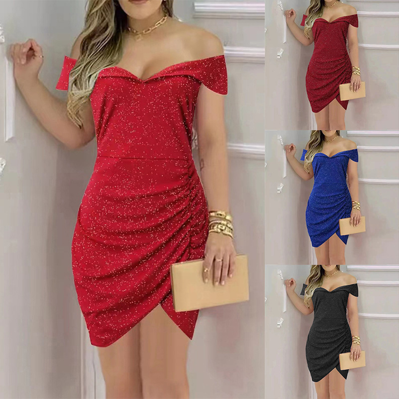 2022 Summer New plus Size Women's Party Cold-Shoulder Sleeveless Mini Dress, White;black
2022 Summer New plus Size Women's Party Cold-Shoulder Sleeveless Mini Dress, White;black