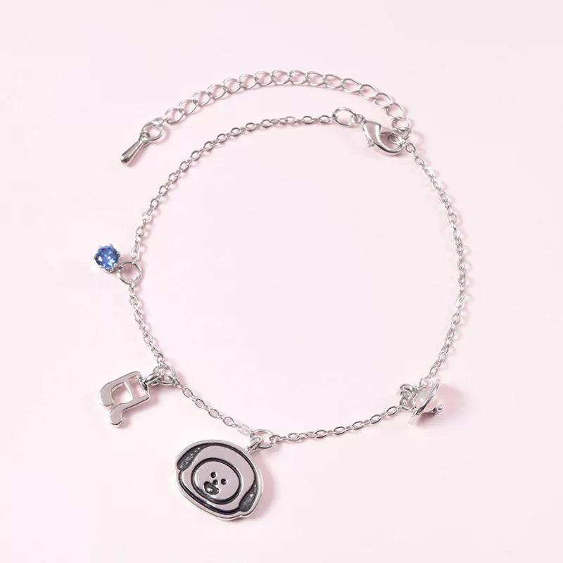 Link, Chain JCBTSH Bracelet Should Help The Same Korean Cute Student Anklet Jewelry Fashion Cartoon Doll Head
Link, Chain JCBTSH Bracelet Should Help The Same Korean Cute Student Anklet Jewelry Fashion Cartoon Doll Head