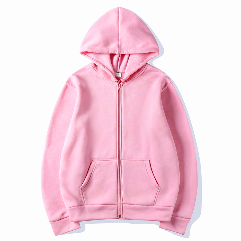 New Casual pink black gray blue zipper HOODIE Hip Hop Street wear Sweatshirts Skateboard Men/Woman Pullover Hoodies Male Hoodie 201103