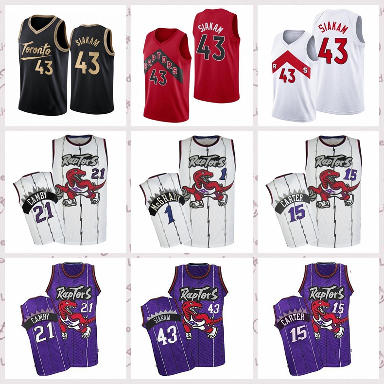 2021 low-priced Men Retro Basketball Jersey Vince 15 Carter Pascal 43 Siakam Vintage Fred 23 VanVleet Kyle 7 Lowry Breathable Size S-2XL Blu, Black;red
2021 low-priced Men Retro Basketball Jersey Vince 15 Carter Pascal 43 Siakam Vintage Fred 23 VanVleet Kyle 7 Lowry Breathable Size S-2XL Blu, Black;red