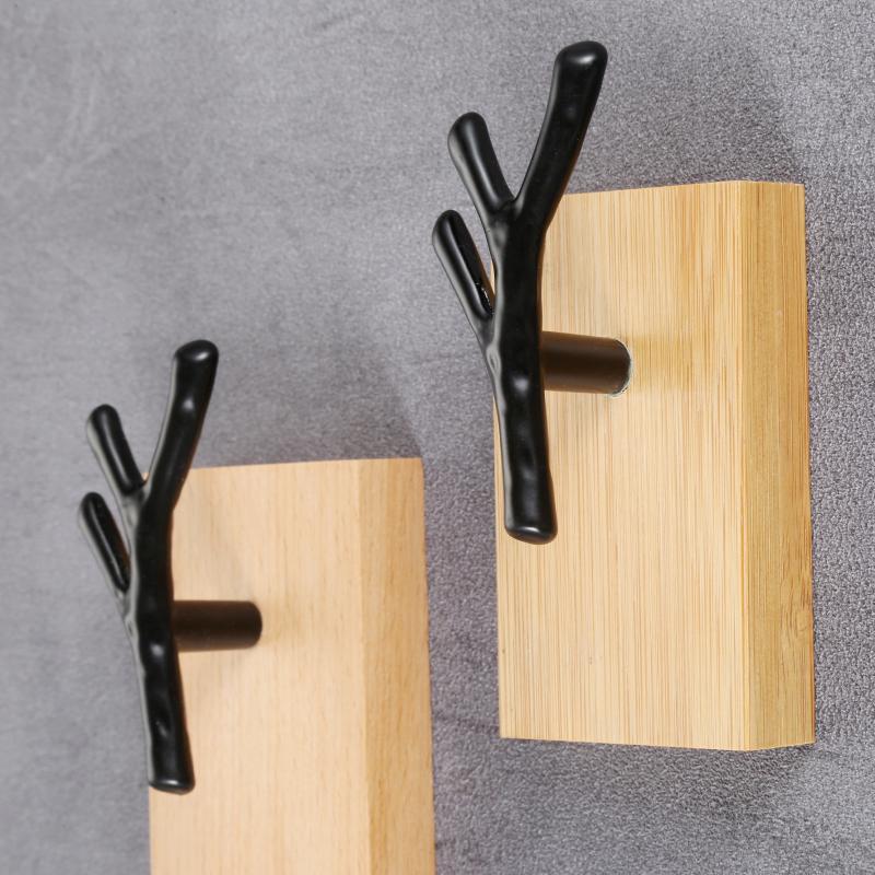Hooks & Rails 1pc Wall Mount Hook Branch Twig Elk Antler Shape Beech Wood/Bamboo Alloy Hanger W/screw Art Rack Key/hat/coat/bag Decor Home B
Hooks & Rails 1pc Wall Mount Hook Branch Twig Elk Antler Shape Beech Wood/Bamboo Alloy Hanger W/screw Art Rack Key/hat/coat/bag Decor Home B