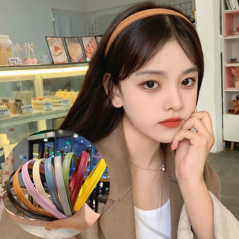 Leather Headband Simple PU Leather Women Hairband for Girls Fashion European and American Makeup Face Wash Can Go Out Headband
Leather Headband Simple PU Leather Women Hairband for Girls Fashion European and American Makeup Face Wash Can Go Out Headband