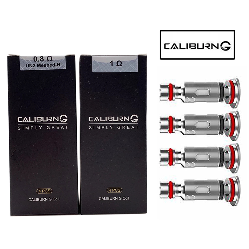 Top Quality Caliburn G Coils Replacement UN2 0.8/1.0ohm Mesh Cartridge Coil Head for Caliburn G Koko Prime Pod System Vape Pen Kit