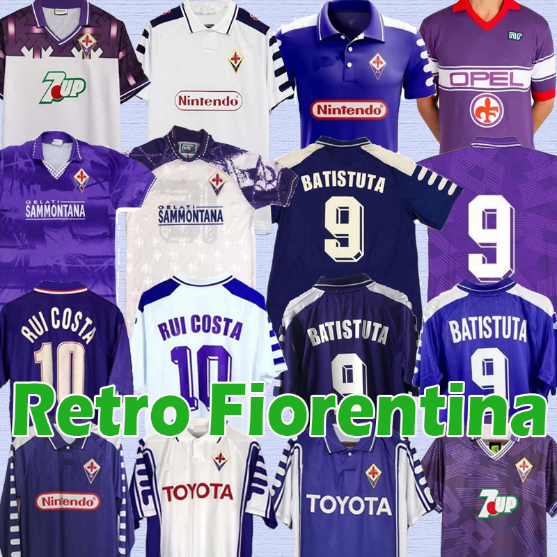 Retro Soccer Jerseys Fiorentina 1998 1999 BATISTUTA 10 RUI COSTA 98 99 Home classic Football Shirt 2000 Camisas de Futebol 84 85 89 90 91 92 93 94 95 96 97 Florence jersey, 1999-2000
Retro Soccer Jerseys Fiorentina 1998 1999 BATISTUTA 10 RUI COSTA 98 99 Home classic Football Shirt 2000 Camisas de Futebol 84 85 89 90 91 92 93 94 95 96 97 Florence jersey, 1999-2000