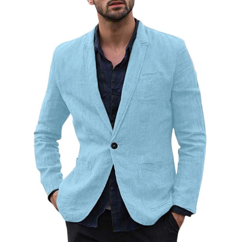 Men's Suits & Blazers Men Slim Fit Linen Blend Business Solid Color Dress Suit Long Sleeve Thin Blazer Jacket Outwear, Black
Men's Suits & Blazers Men Slim Fit Linen Blend Business Solid Color Dress Suit Long Sleeve Thin Blazer Jacket Outwear, Black