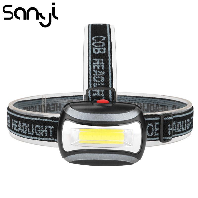Head Lamps COB LED Portable Mini Headlight Night Fishing Headlamp Outdoor Camping Riding Pocket Light 3 Modes Using 3*
Head Lamps COB LED Portable Mini Headlight Night Fishing Headlamp Outdoor Camping Riding Pocket Light 3 Modes Using 3*