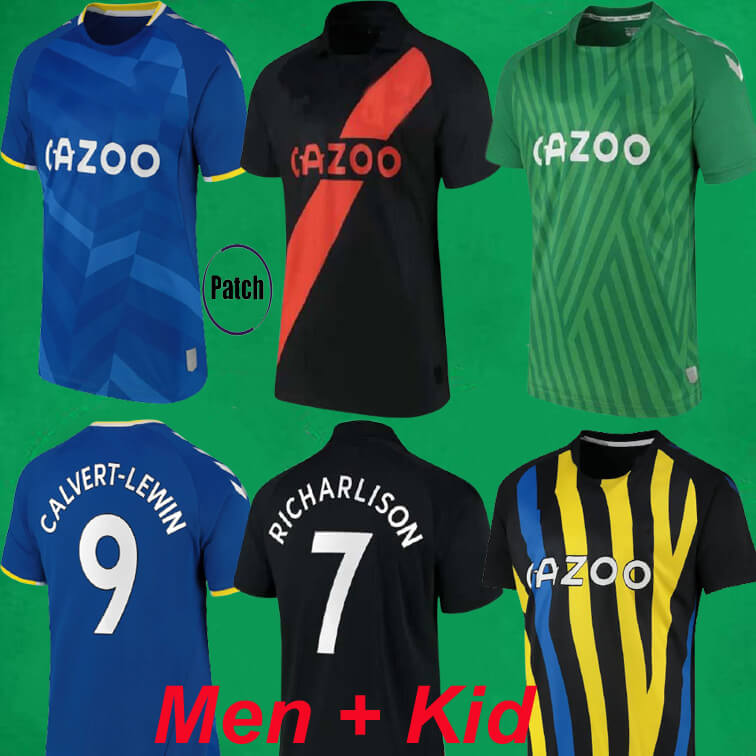 21 22 JAMES RODRIGUEZ Soccer Jerseys RICHARLISON ALLAN CALVERT LEWIN DIGNE DOUCOURE Football Shirts Home Away 2021 2022 Men's Kids Kits Sports Uniforms, Gk green + e patch
21 22 JAMES RODRIGUEZ Soccer Jerseys RICHARLISON ALLAN CALVERT LEWIN DIGNE DOUCOURE Football Shirts Home Away 2021 2022 Men's Kids Kits Sports Uniforms, Gk green + e patch