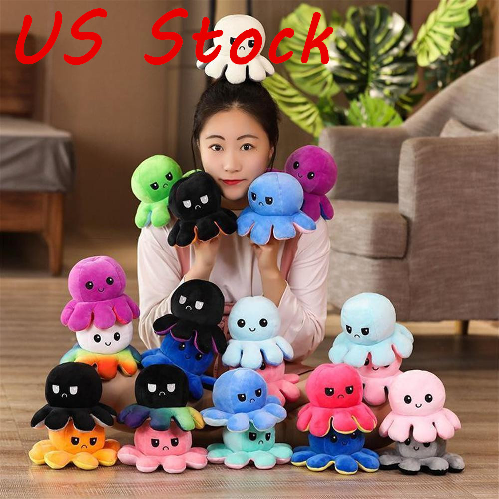 New!!! Reversible Flip Octopus Stuffed Plush Doll Soft Simulation Plush Toys Color Chapter Plush Doll Child Party Gifts
New!!! Reversible Flip Octopus Stuffed Plush Doll Soft Simulation Plush Toys Color Chapter Plush Doll Child Party Gifts