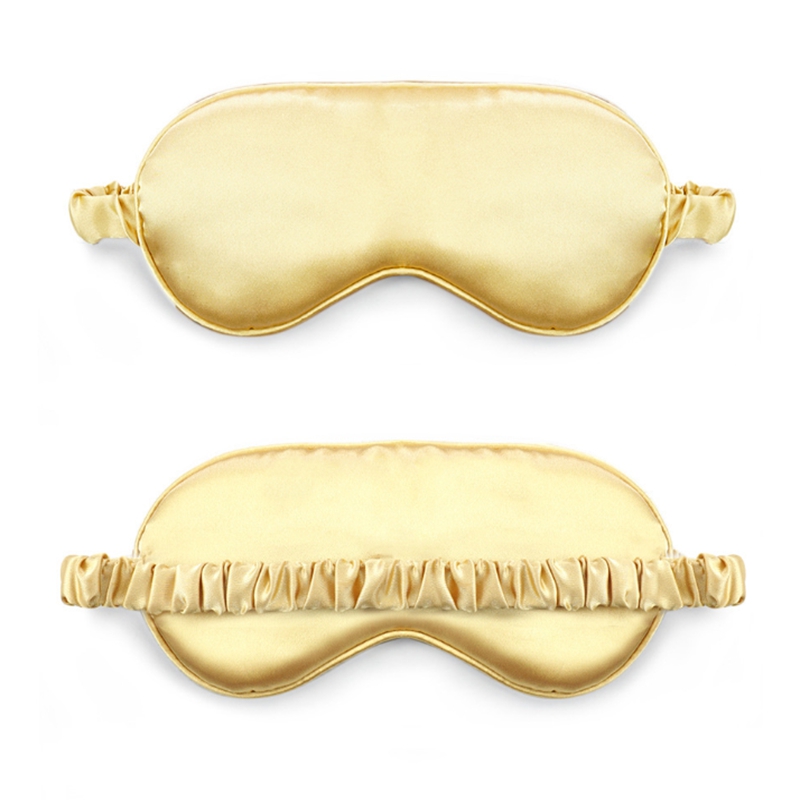 Wholesale Imitated Silk Sleep Masks Eyemask Rest Shading Eye Mask Padded Shade Cover Eyepatch For Travel Relax Aid Blindfolds
