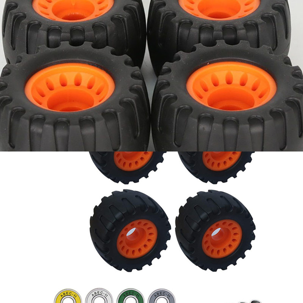All Terrain Surf Skate Board Wheels Off Road Electric Cruiser Skateboard 78A Rubber Wheel Bearing Spacers Set Rough Road Wheel L0308
All Terrain Surf Skate Board Wheels Off Road Electric Cruiser Skateboard 78A Rubber Wheel Bearing Spacers Set Rough Road Wheel L0308