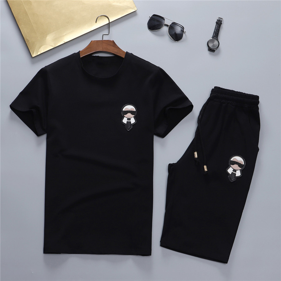 Men's Tracksuits Sweatshirts Suits Luxury Sports Suit Men Short Sleeves Pullover Jogger Sportswear Sweatshirt Tracksuit T Shirts Sets, White;black
Men's Tracksuits Sweatshirts Suits Luxury Sports Suit Men Short Sleeves Pullover Jogger Sportswear Sweatshirt Tracksuit T Shirts Sets, White;black