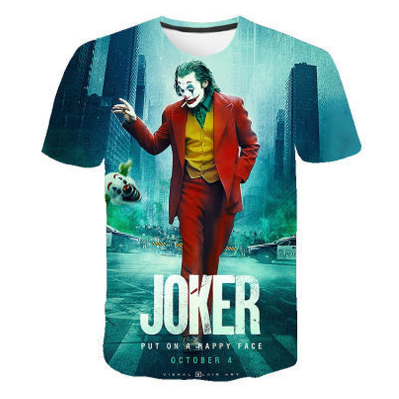 2021 summer men' clown soul 3D digital print loose round neck short sleeveT-Shirt Top t shirt Tee Tops Polo, Clown a01t
2021 summer men' clown soul 3D digital print loose round neck short sleeveT-Shirt Top t shirt Tee Tops Polo, Clown a01t